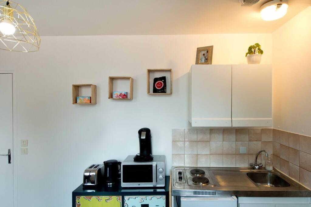 Le Castille Centre Gare Wifi Et Parking Gratuit Appartement Amiens Buitenkant foto